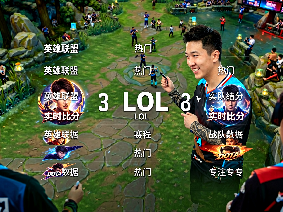 英雄联盟LOL职业电竞赛事比分数据