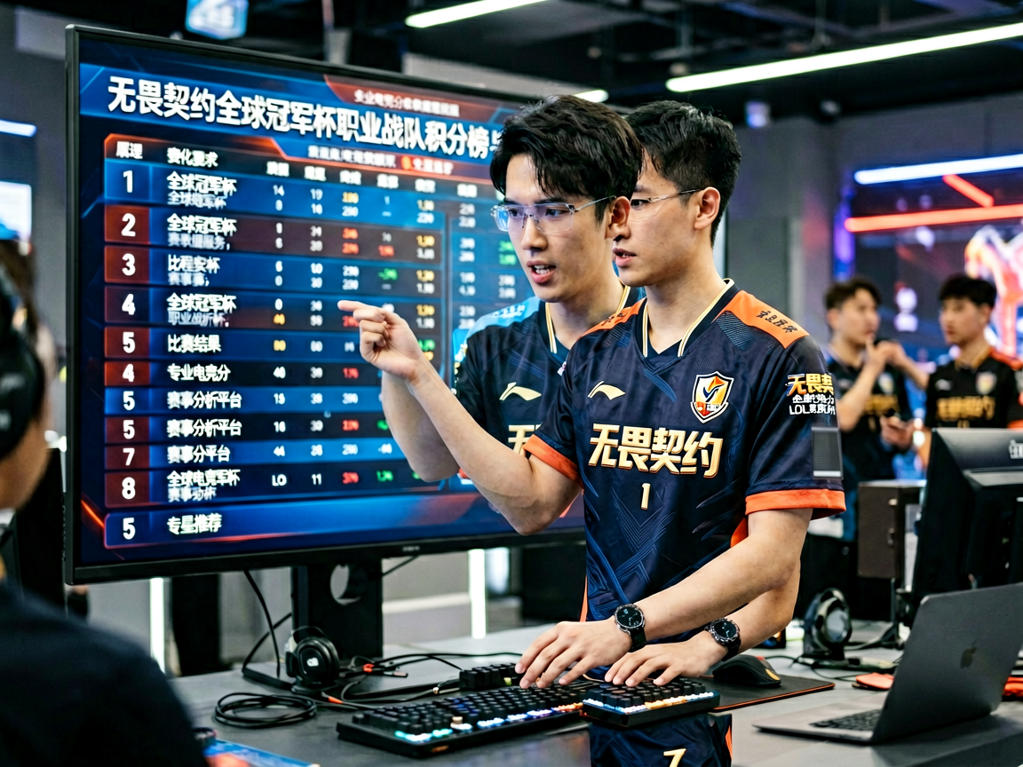 无畏契约全球冠军杯职业战队积分榜与晋级形势